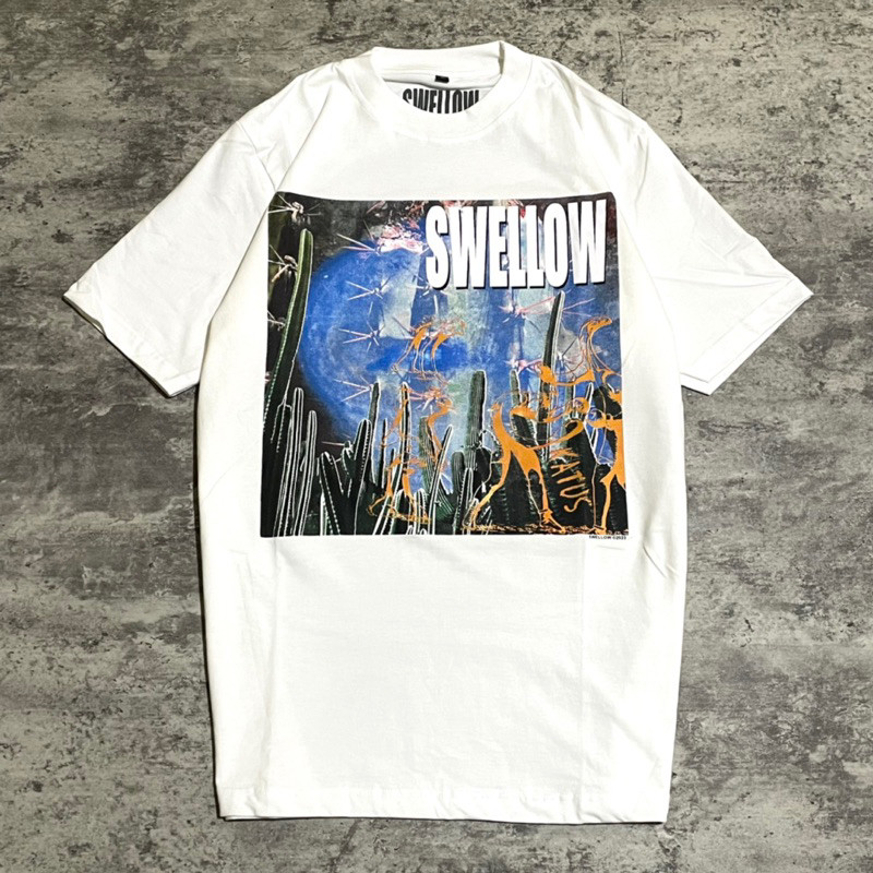<Kaos Katun> Swellow - Katus Tshirt - White | Original Merchandise