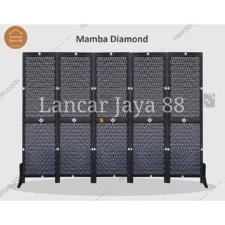 [EZYJIE STORE] Sekat Ruangan Rotan Sintetis - MODEL 1, 1 PINTU