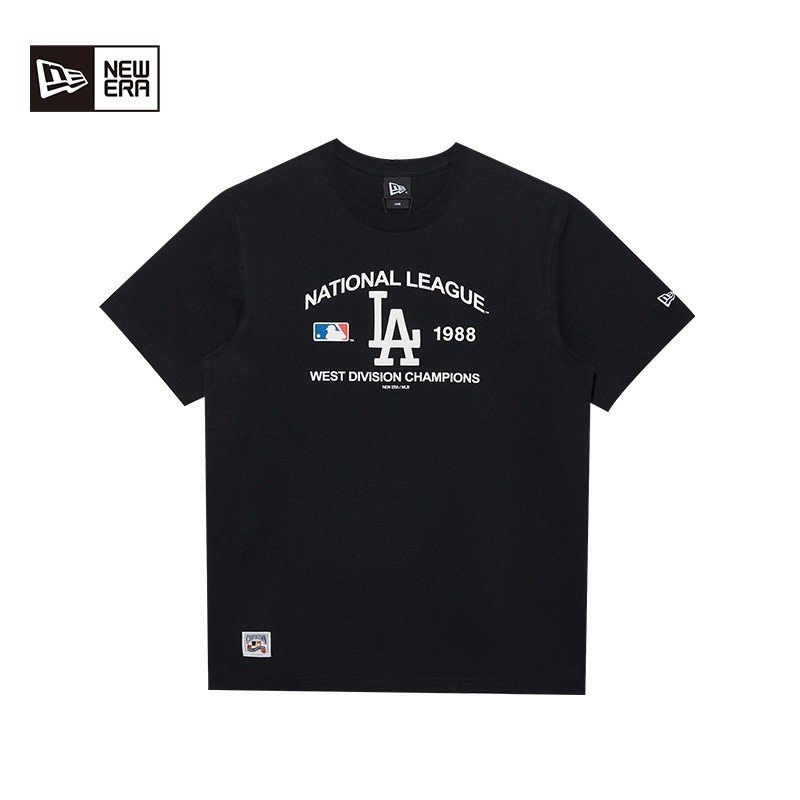 [COD][BEKASI] New Champion NY Short Sleeve T-shirt Men's and Women's Fashion Loose LA Print