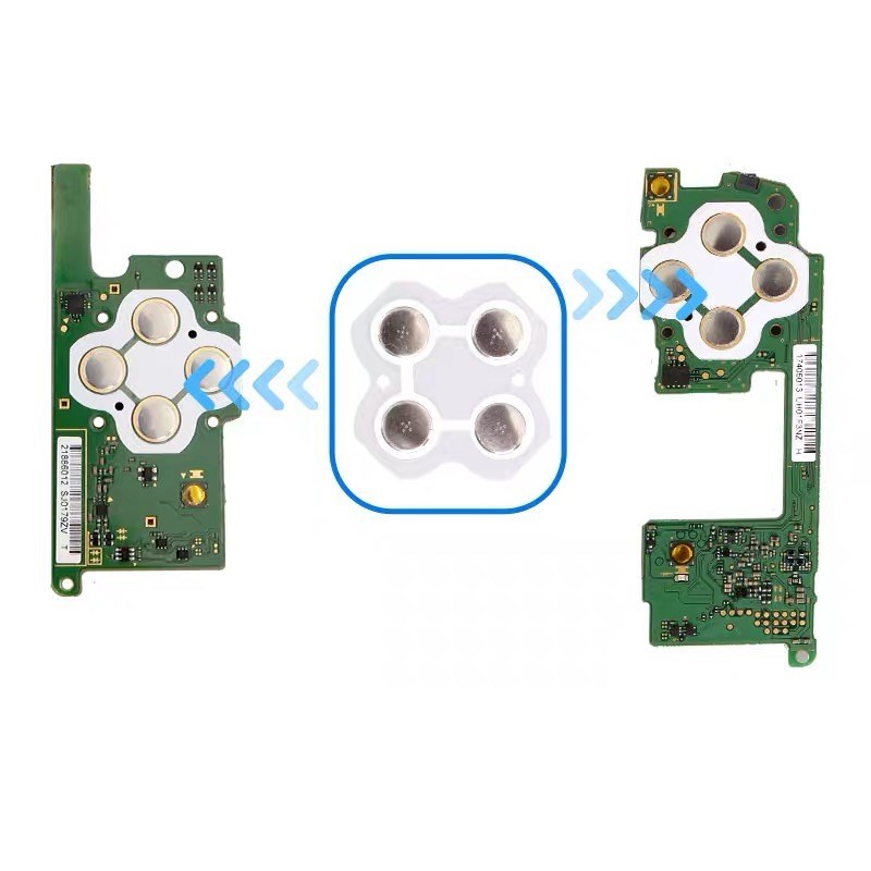 Original Left and Right Controller Circuit Board ABXY Button For Nintendo Switch Joycon ABXY Button 