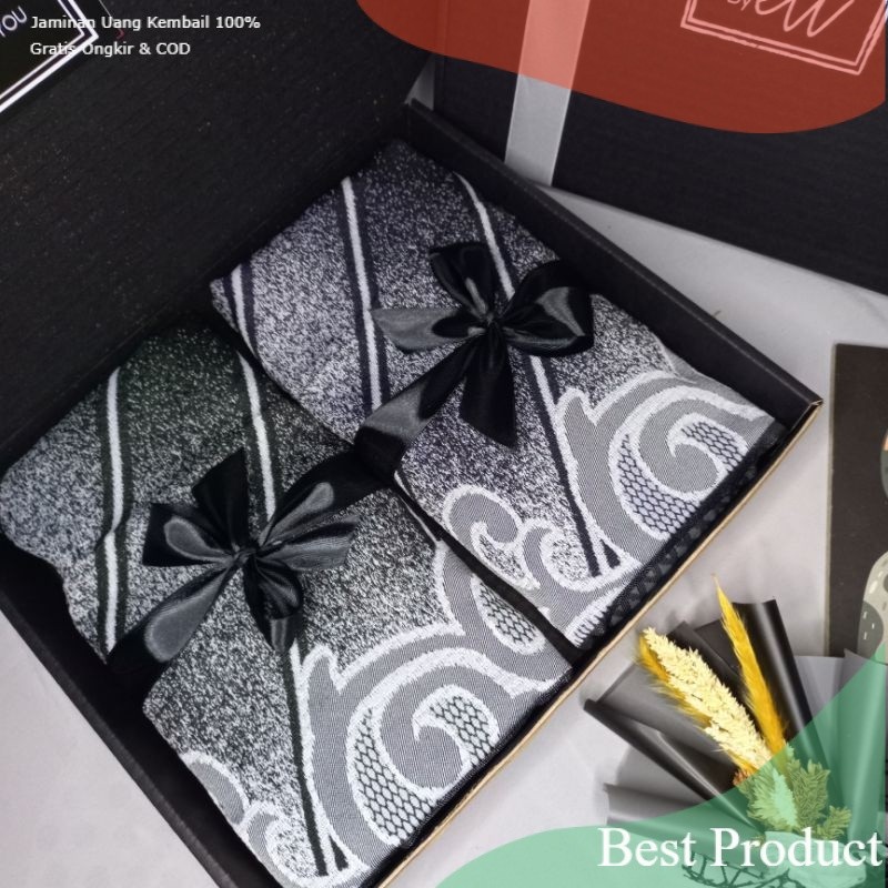 HAMPERS MUSLIM GIFT BOX COWOK HAMPERS IDUL FITRI EID MUBARAK GIFT BOX JUMATAN Gift Box Sarung Sajada