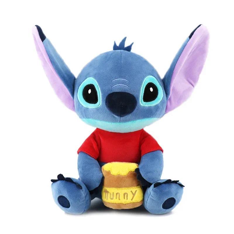 Disney Plush Toy Disney Stitch Original Anime Figures Lilo & Stitch Cute Stuffed Toys Movie Peripher