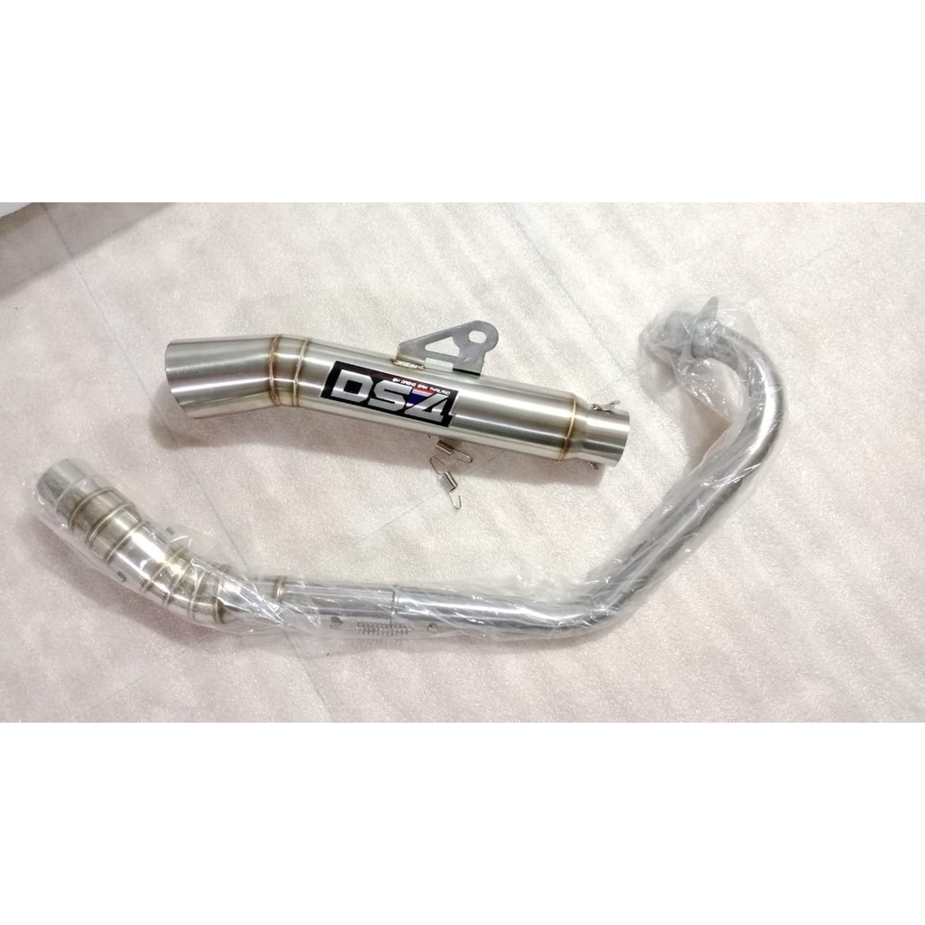 KNALPOT RACING  DS4 / Daeng4 Vixion Satria MX Sonic Supra GTR R15 GSX CB150R CBR150R Verza Byson Meg