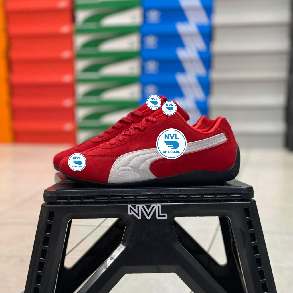 SEPATU PRIA WANITA SC MERAH PUTIH