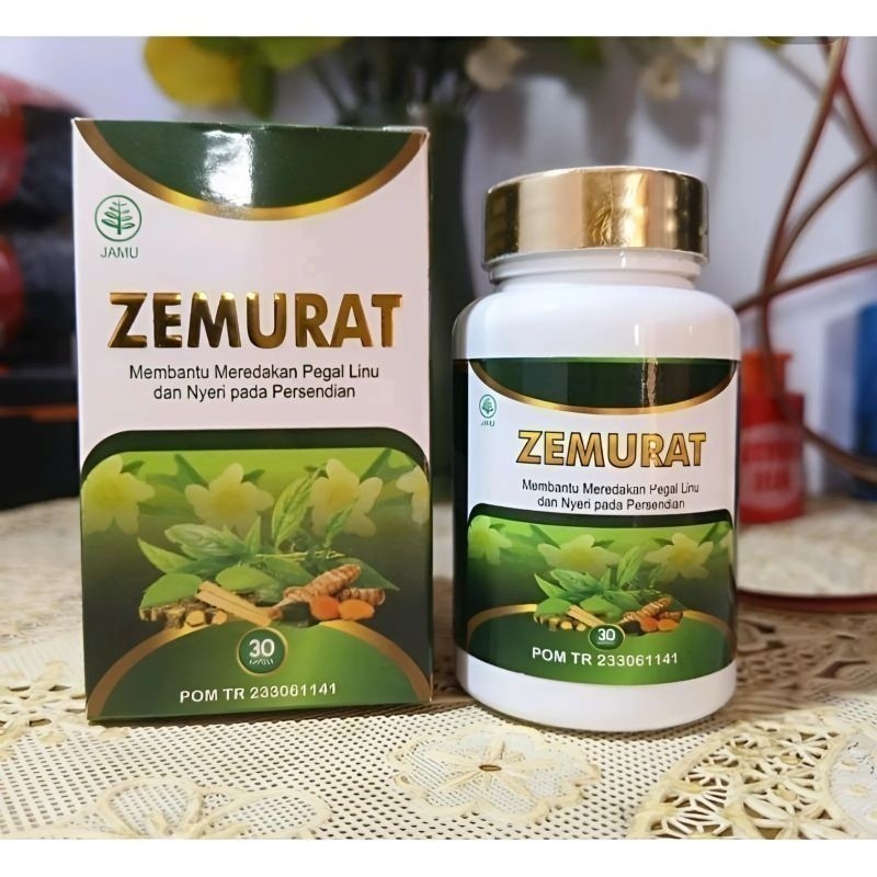 Zem urat original 100% bpom isi 1 box 30 kapsul