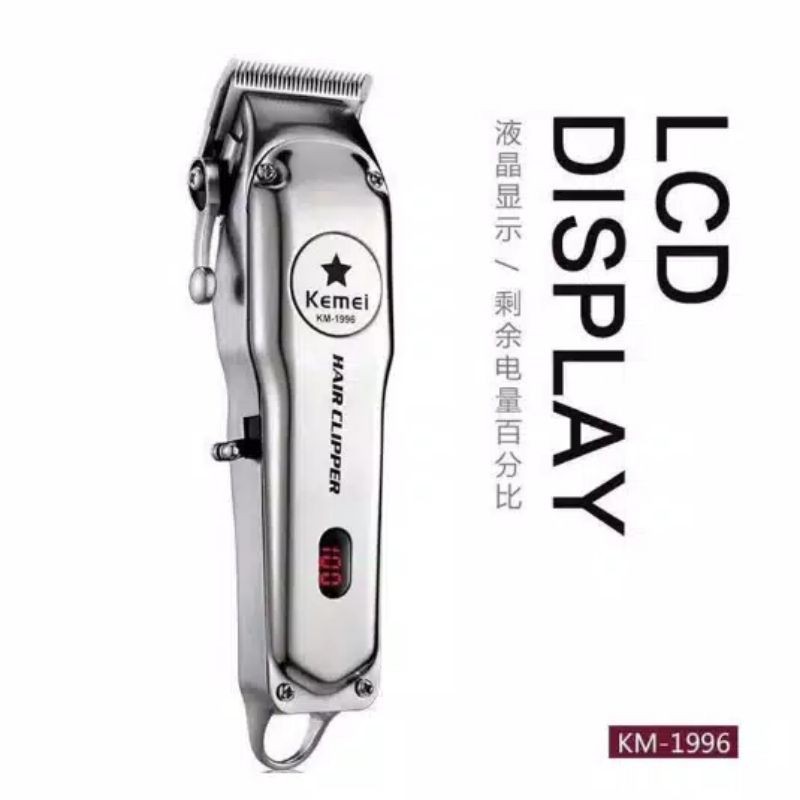 Kemei KM-1996 Profesional Barber Kemei 1996 Alat Cukur Rambut