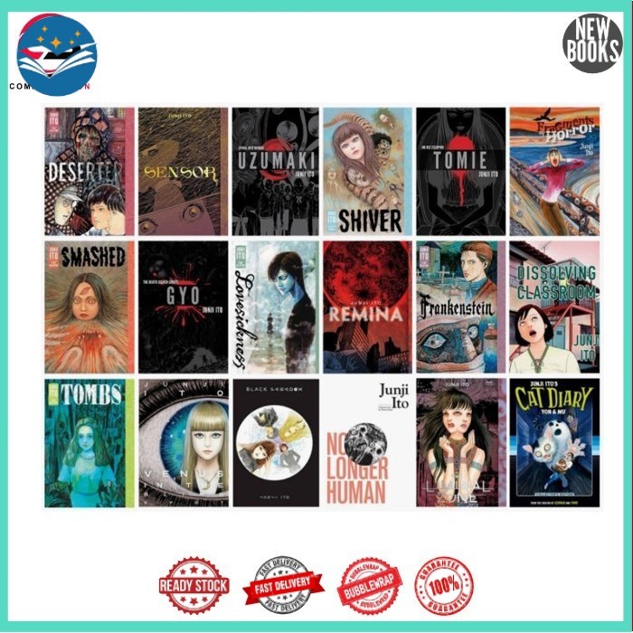 junji ito manga (English)