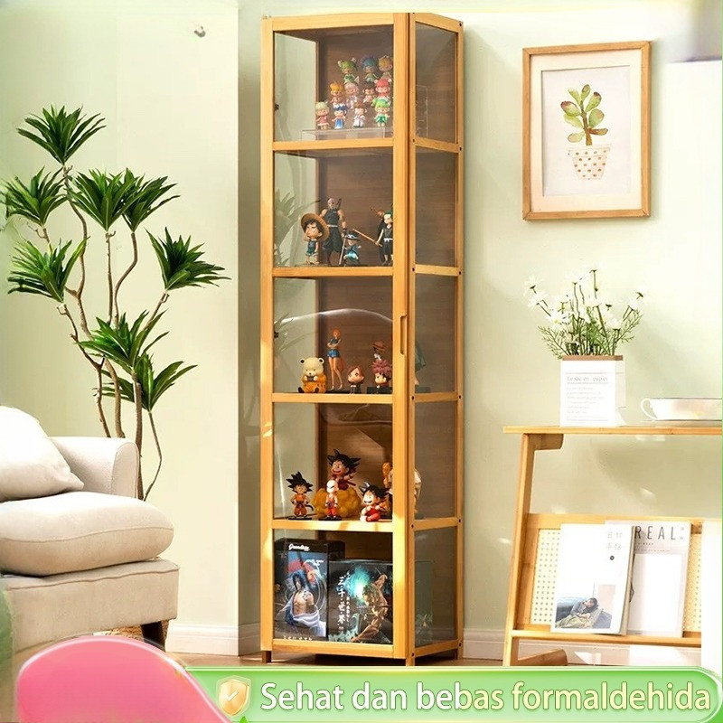 Rak Display Lemari Hias Lemari Pajangan Lemari Display Rak Display Mainan Action Figure Penyimpanan