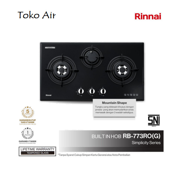 Kompor Tanam Rinnai RB 773 Ro (G)