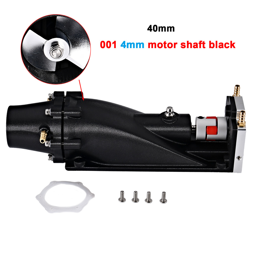 High Quality MSQ 40mm Water Jet Boat Pump Spray Water Thruster With Reversing bucket 4/5mm Shaft for