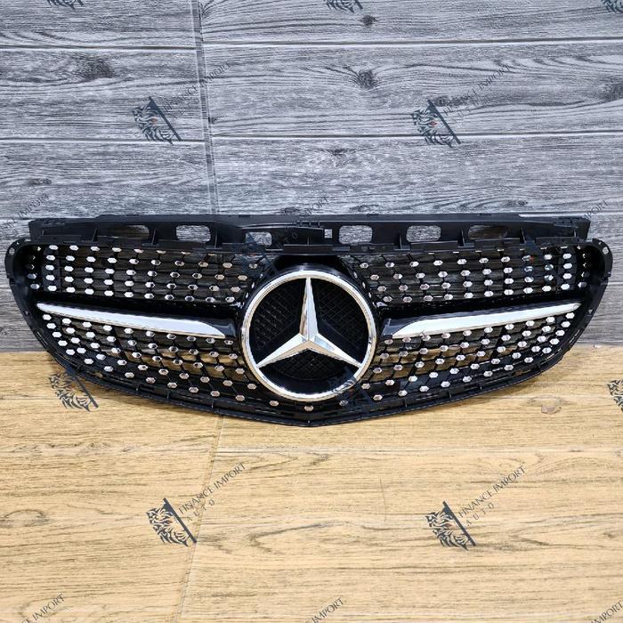 Grill Diamond Mercedes Benz W212 Facelift 2013-2016 Grille Diamond Mercy W212 - Black