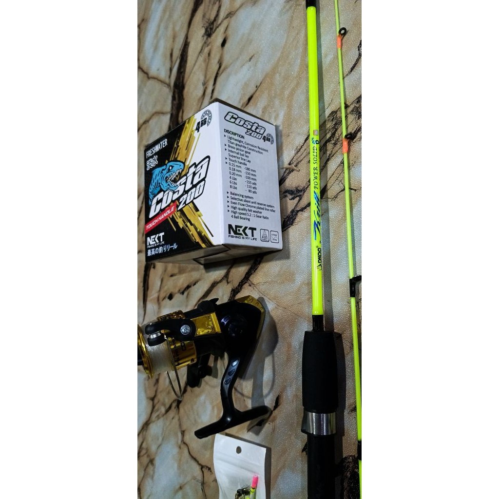 Joran Daido Krill untuk udang Nila dan ikan kecil lain nya joran sangat lentur