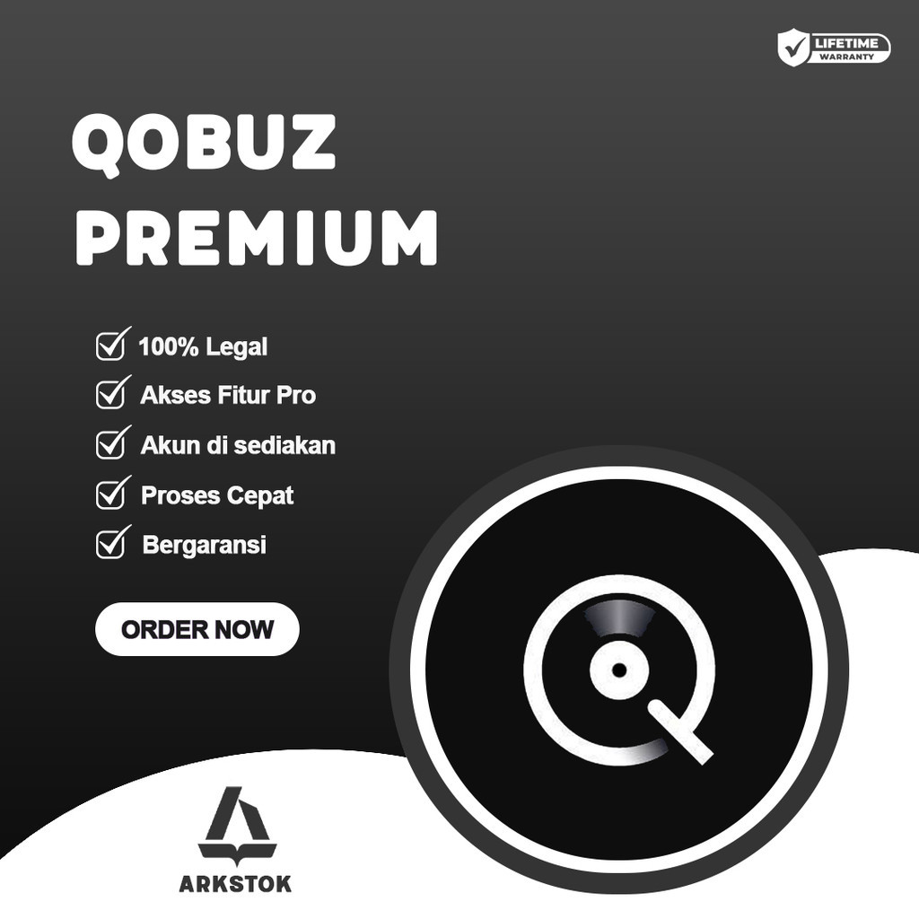 Qobuz Studio Premier Premium 1 Bulan Bergaransi