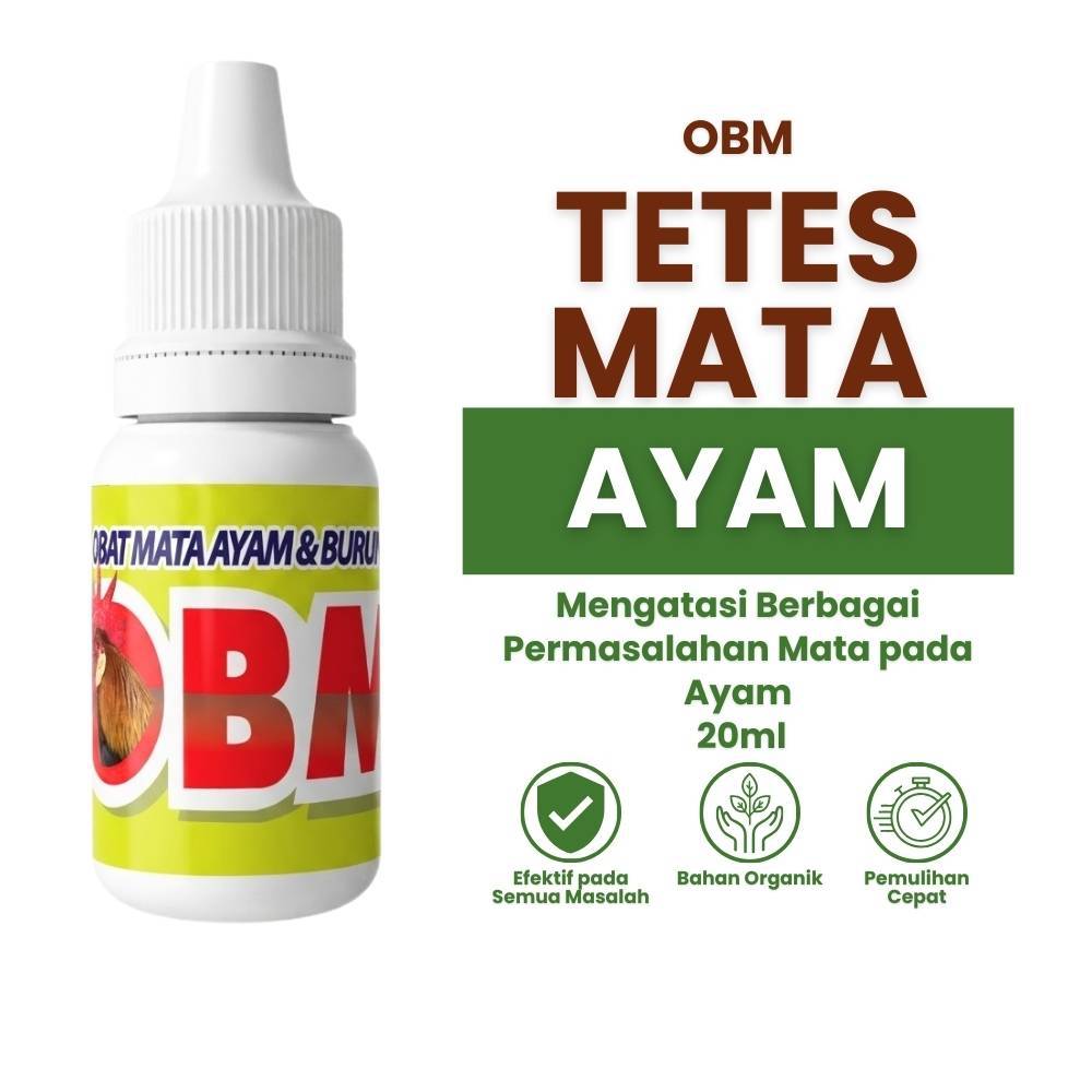 OBM Tetes Mata Hewan - OBM Tetes Mata Ayam - OBM Obat Tetes Mata Hewan