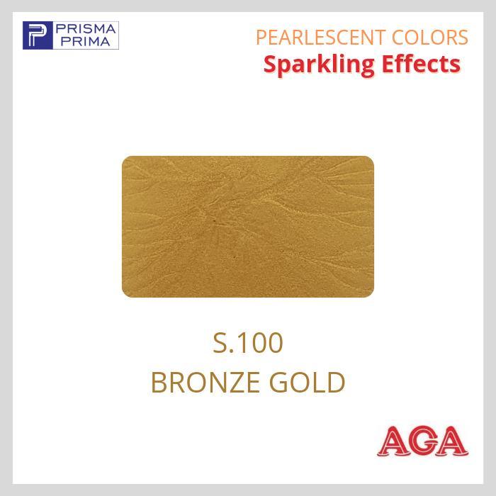Cat Prada AGA Emas Gold Metallic Pearlescent Colors 100 cc - S100 Bronze Gdl