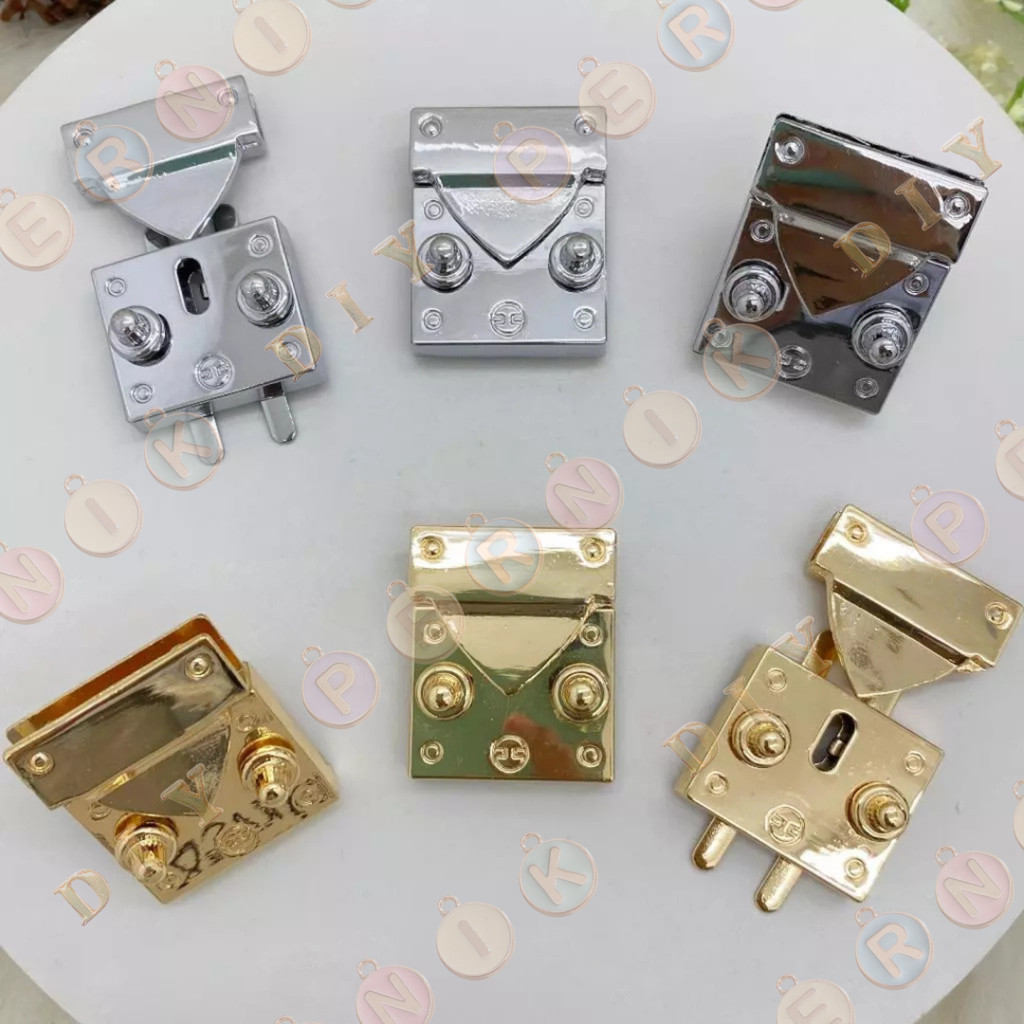 Asesoris Tas Variasi V153 Kunci Cetet LV  / Kunci Sodok / Kuncian Tas - Aksesoris Tas (IMPORT)