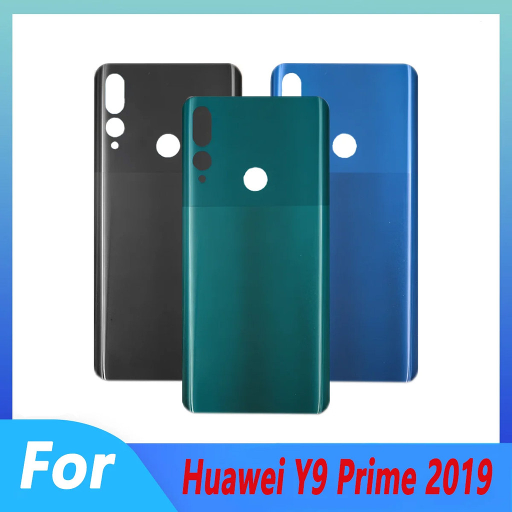 NEW For Huawei Y9 Prime 2019 Back Battery Cover Case Rear Panel Housing Door Repair Replacement Case