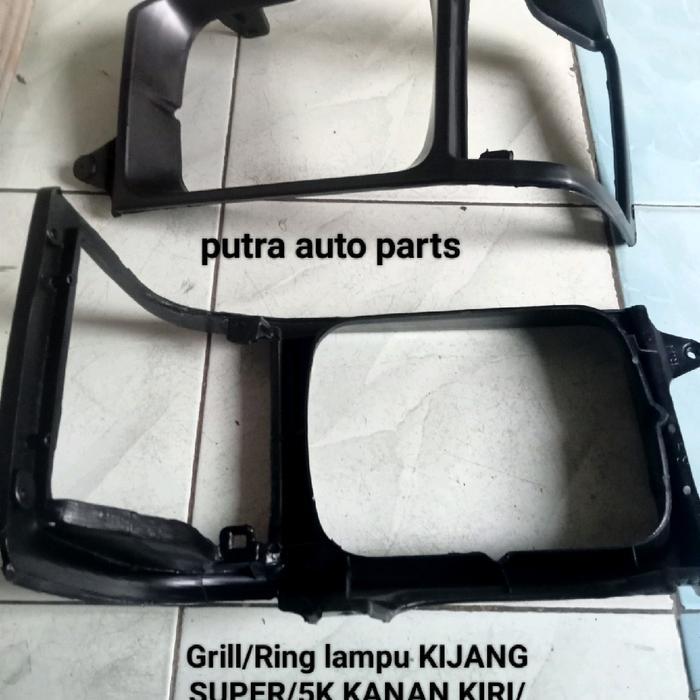 Grill/Ring Lampu depan KIJANG SUPER/5K - sepasang akurat