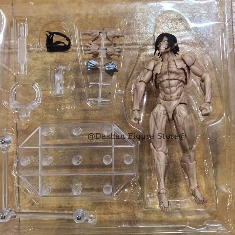 Attack on Titan Figure Revoltech The Armored Titan Action Figures Amazing Yamaguchi Yoroi no Kyojin 
