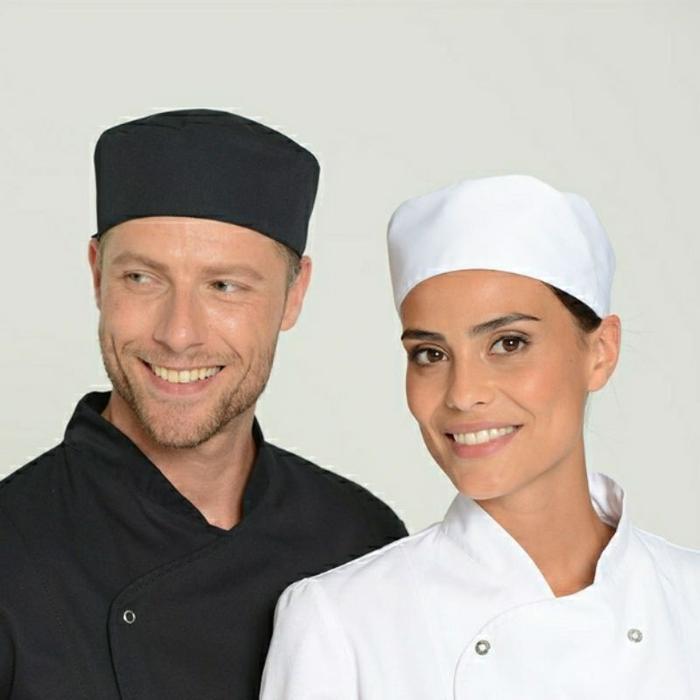 PROMO Lebaran Topi Koki Peci topi chef Model Peci - Hitam, S