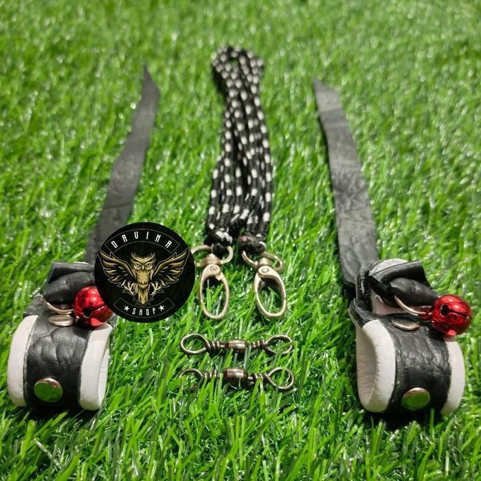 angklet elang che,jhe,bubo,wbse,dm / burung hantu - Hitam