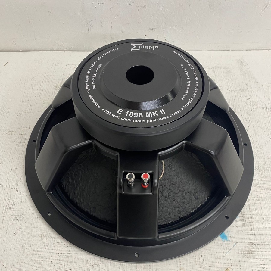 Speaker Enigma 18" inch E 1898 MKII E1898 E1898MKII