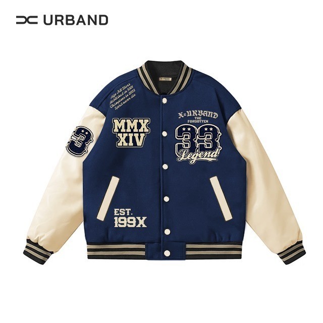 X Urband Absolute Jaket Varsity fleece Embroidery