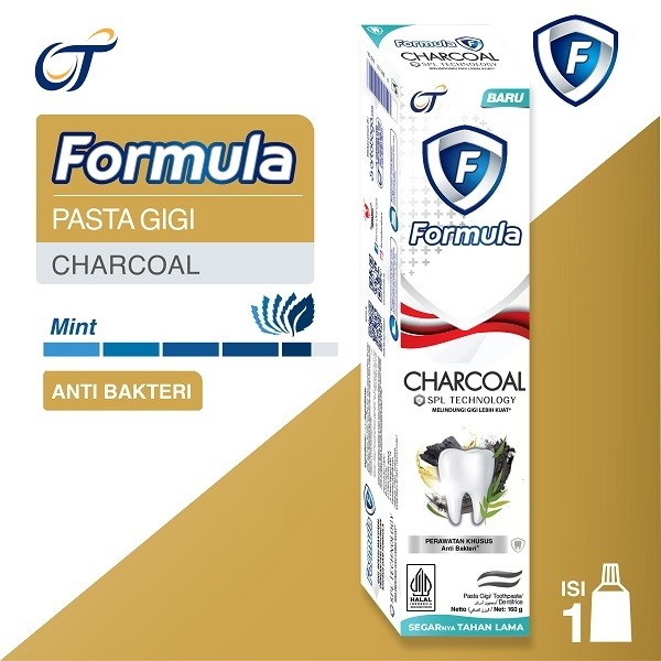 FORMULA PASTA GIGI CHARCOAL 160 Gram