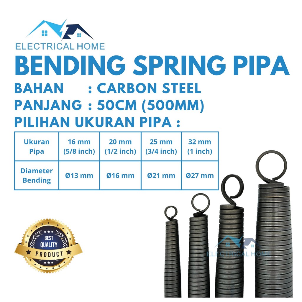 BENDING SPRING PIPA / PEMBENGKOK PIPA PVC / BENDING PER PIPA