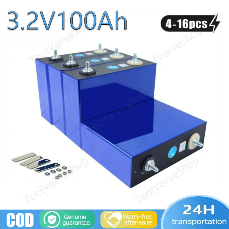 3.2V 100ah CATL/BYD-Baru 100% Lifepo4 Baterai BMS UPS lithium fosfat 3.2V 200Ah CALB Lifepo4 3.2V