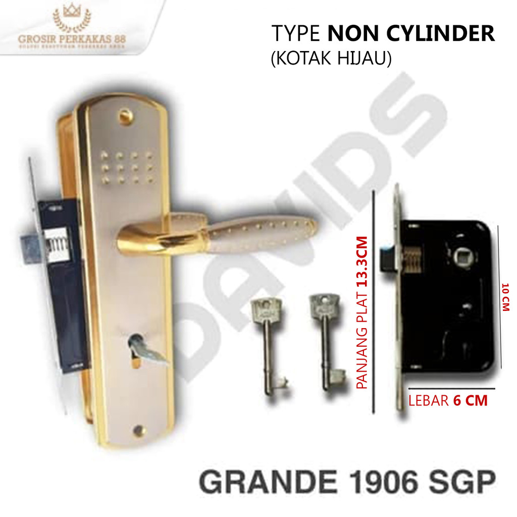 Kunci Pintu Rumah Handle Slot Set Kecil Top