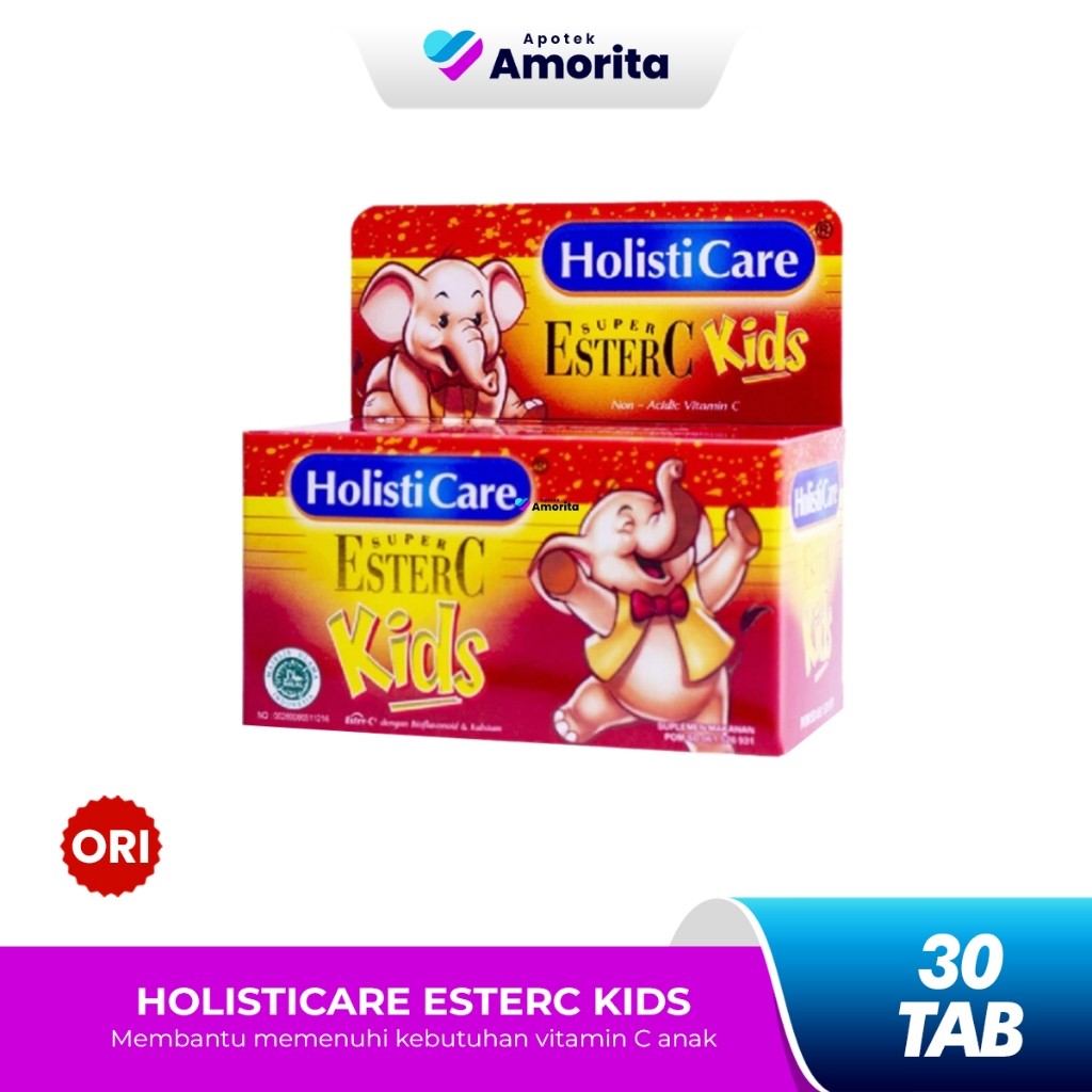 Holisticare Ester C Kids 30 Tablet