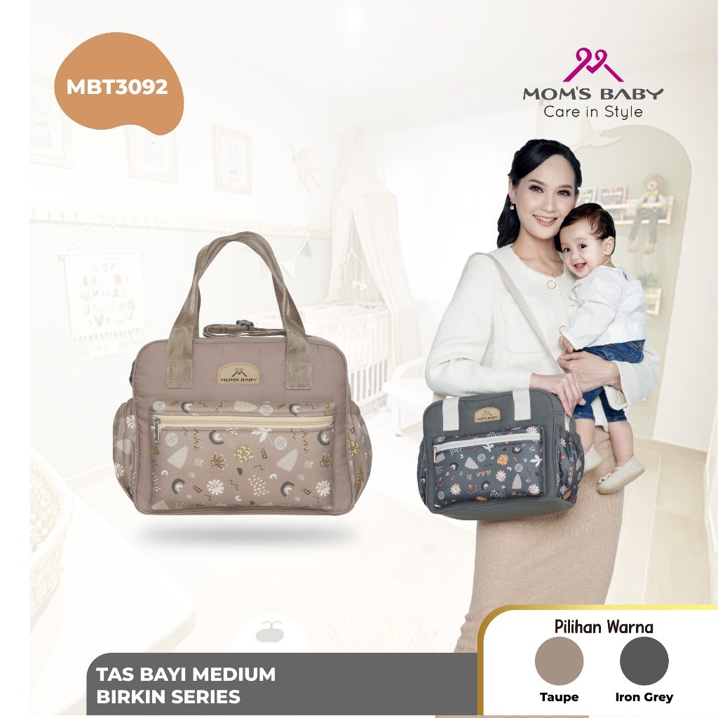 Mom's Baby Tas Bayi Medium Birkin Series MBT3092