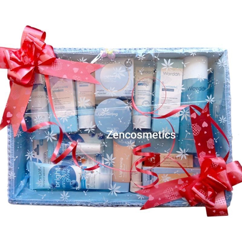 Paket Seserahan Wardah Murah/ PAKET Kosmetik Wardah Hantaran Nikah Komplit