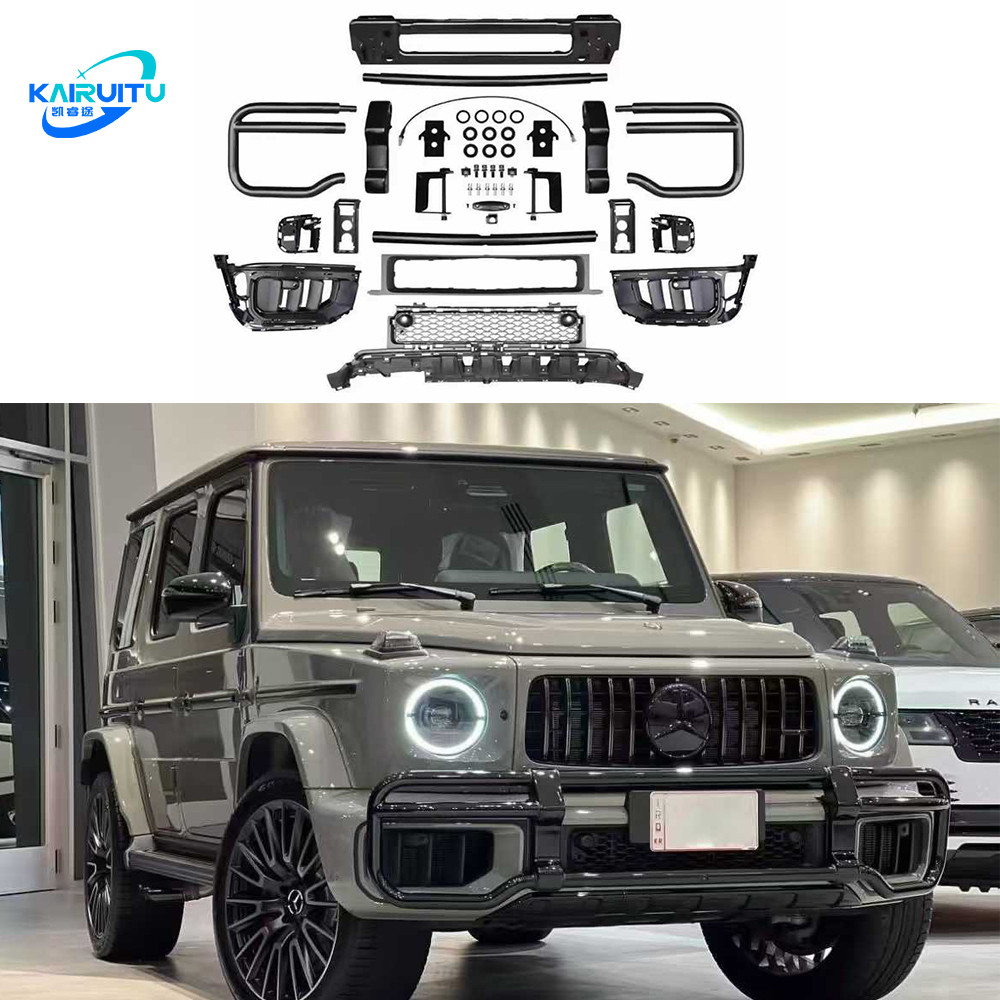 Newest 1:1 Front Bumper Guard For 2025y+ G Class W465 G63 & 2019y+ Mofied W464 To W465 G63 Look Perf