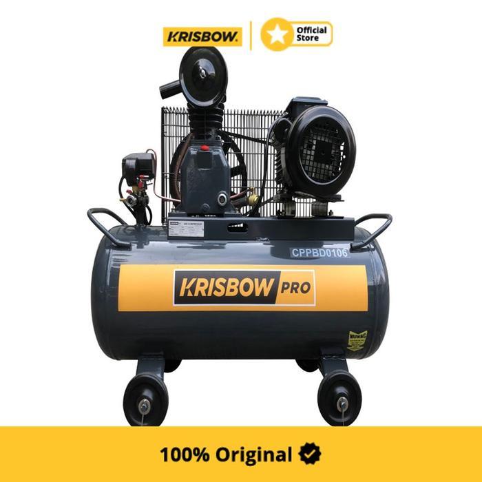 Krisbow Air Compressor Kompresor Angin 1Hp 10 Bar Cppbd0106