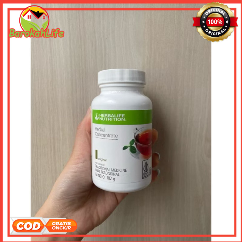 Teh Penurun Berat Badan Thermo Teh Herbalife Original & Ginger Honey Teh Thermojentic 1 Botol