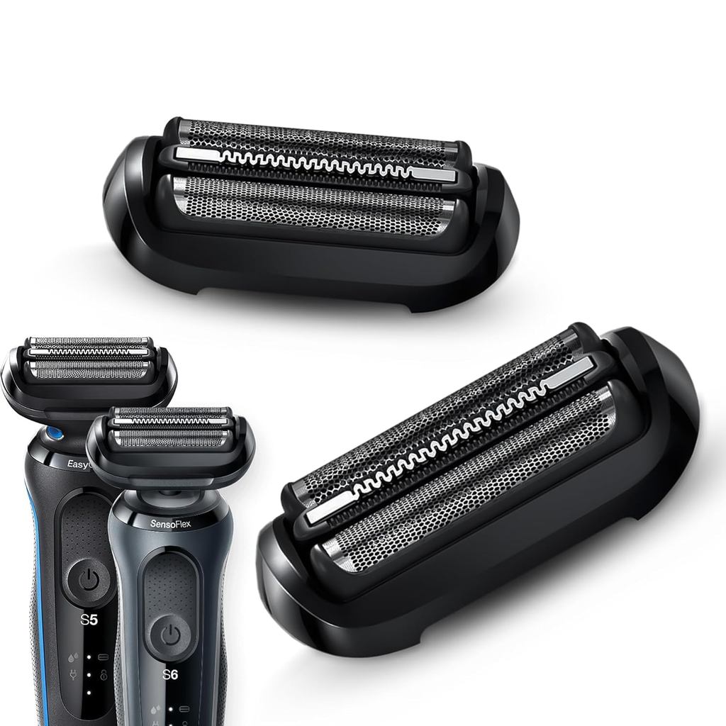 53B Electric Shaver Replacement Head for Braun Series 5 Braun Series 6 ,Black,5020s, 5018s, 5050cs, 