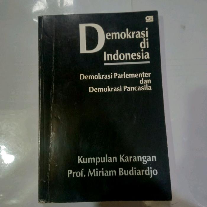 Buku DEMOKRASI DI INDONESIA-KUMPULAN KARANGAN PROF MIRIAM BUDIARDJO