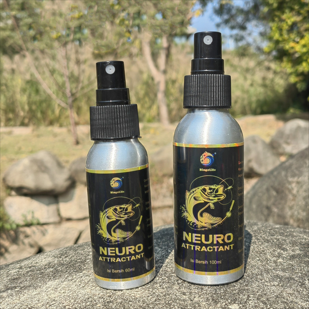 Bingolife Essen Atraktan Umpan Galak Ikan - Booster Atraktan Cair 60ml 100ml untuk Gabus Toman