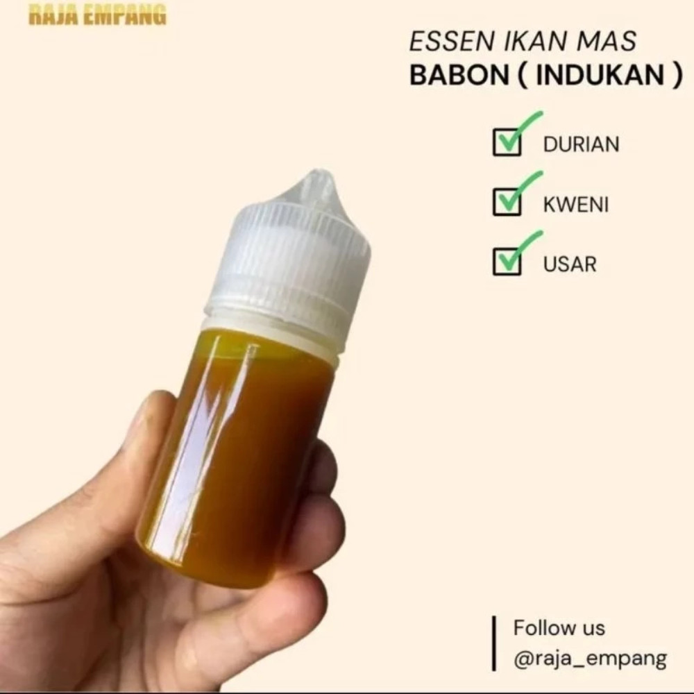 Essen ikan mas aroma durian kweni usar untuk indukan Esen ikan mas Premium