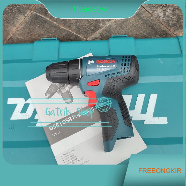 Bor Bosch Gsr 120 Li Bor baterai Bosch 12v Cordless drill Bosch (Unit Only)
