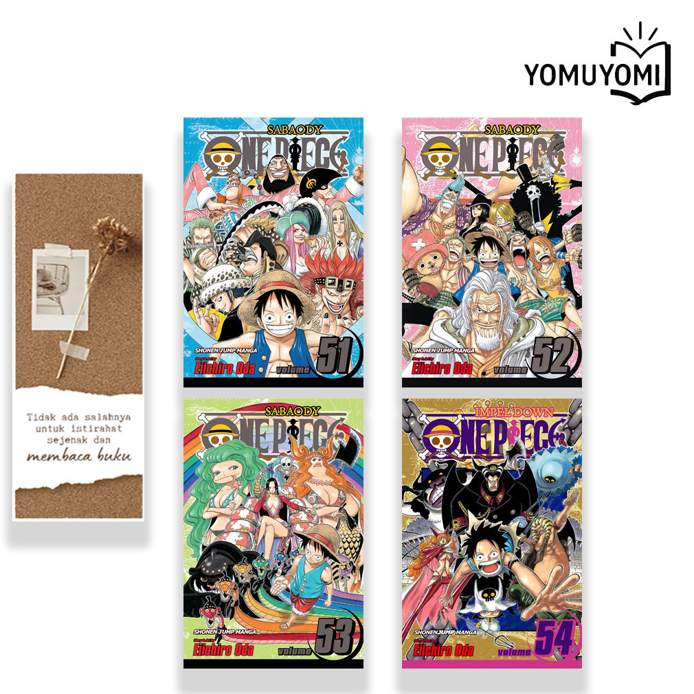 One Piece (Manga/Komik) Vol. 51 - 100 by Eiichiro Oda (English)
