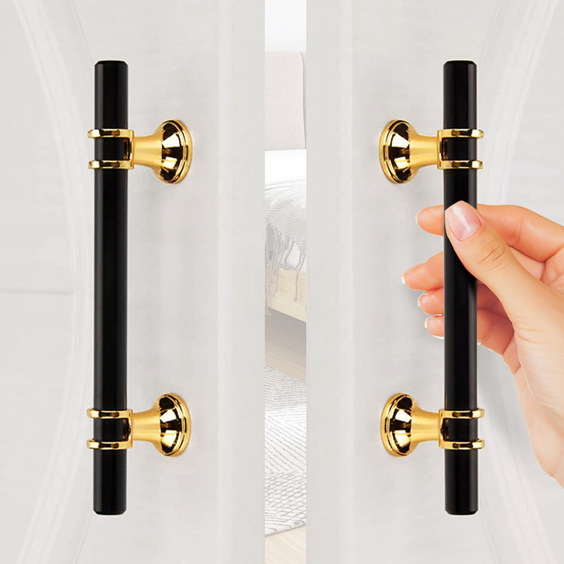 Gagang Pintu Lemari Laci Minimalis Modern Original Impor Baja Perlengkapan Rumah Furniture Lemari & 