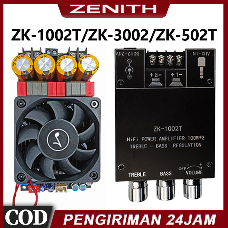 ZK-3002 TPA3255/ZK-1002T/ZK-502T+app Amplifier Board Class D Stereo / BTL Bridge Hifi Amplifier