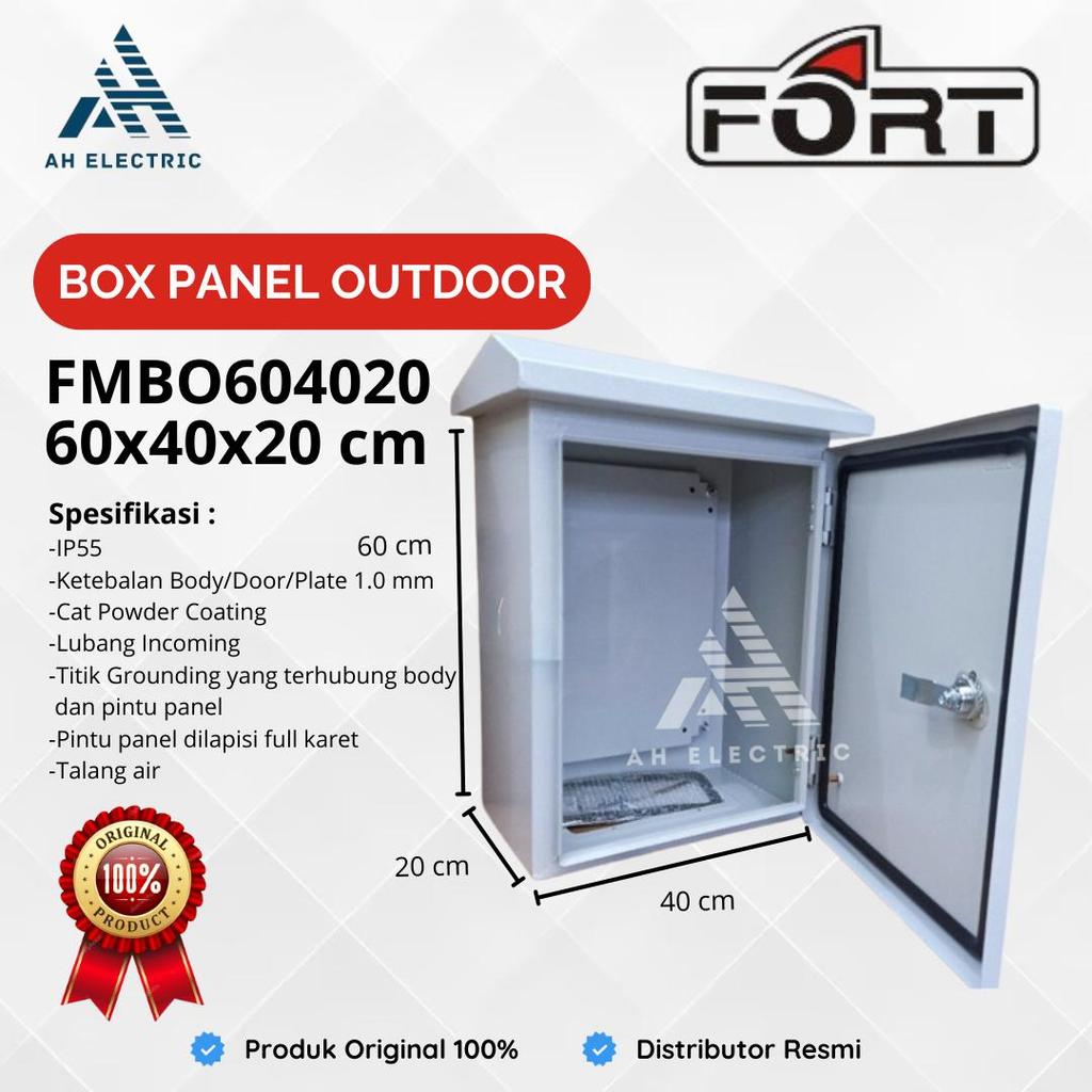 FORT Box Panel Outdoor 60x40x20 / Box Panel Topi 40x60x20 - FMBO604020
