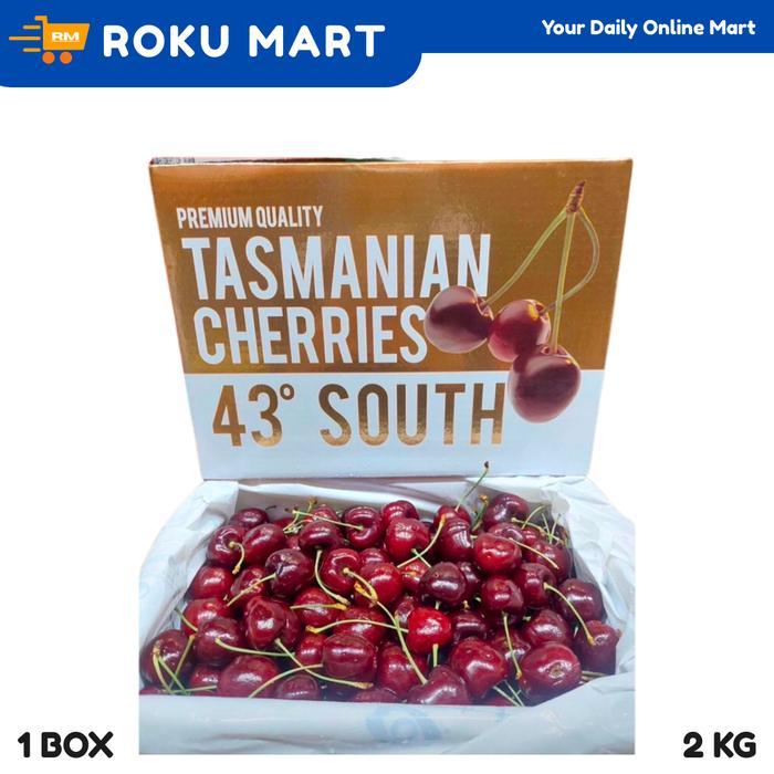 Tasmanian Cherry Australia 43 South 2 kg Size 30-32 mm