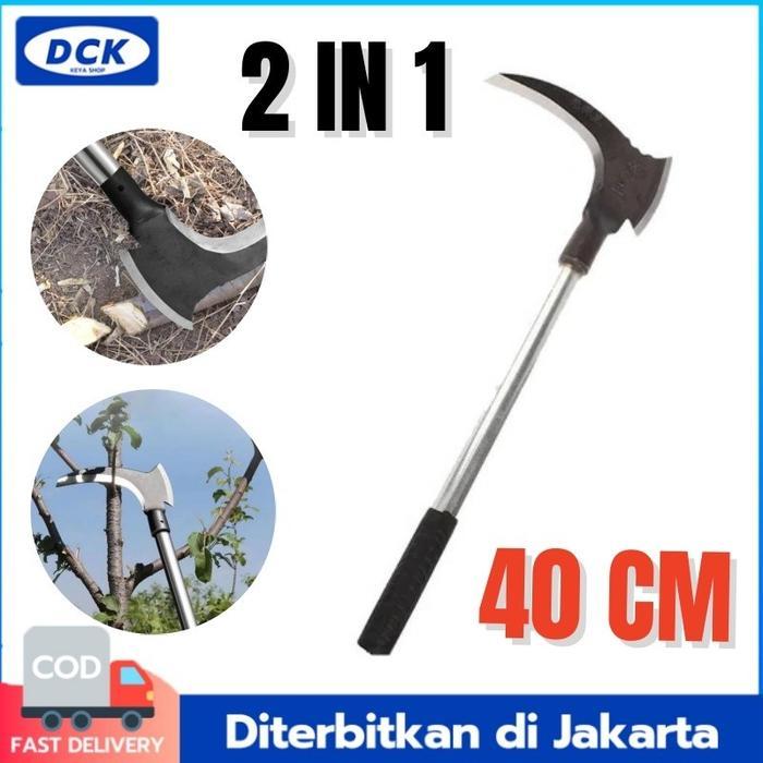 Sabit pipa baja digunakan untuk memotong rumput dan dahan pohon, cocok untuk memotong rumput di luar