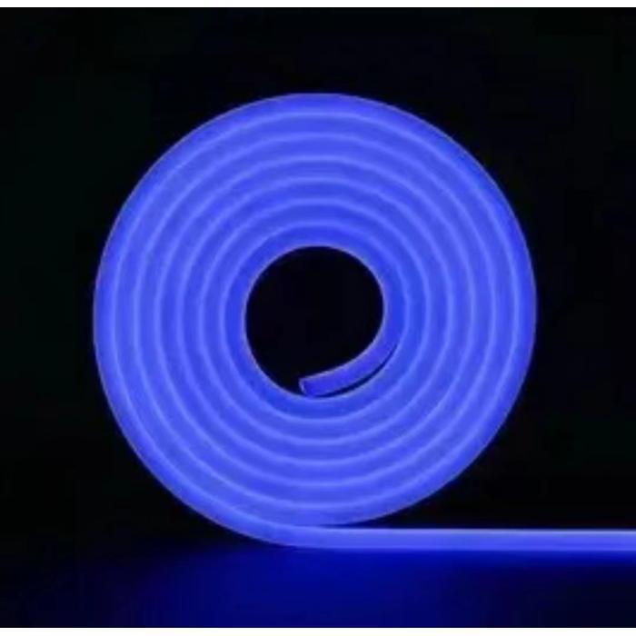 Lampu LED Neon Flex Selang DC 12V 5M Neon flex Flexible 5M - Biru