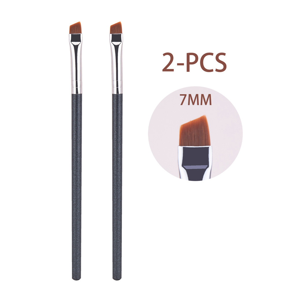 Angled Concealer Brush Flat Angled Ultra Thin Eyeliner Eyebrow Line Concealer Makeup Brush Professio